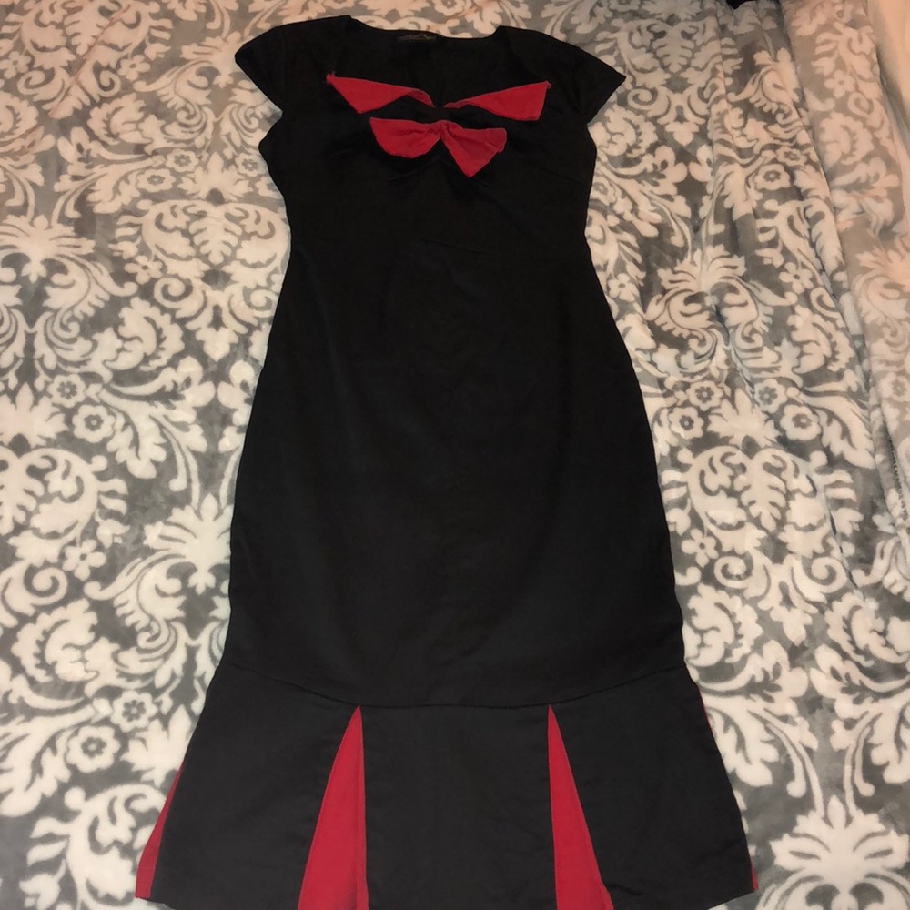 Black and Red Pin-Up Dress!